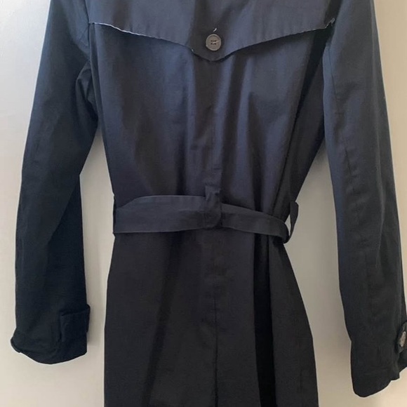 Lacoste Women's Black Trench Coat - Picture 2 of 4
